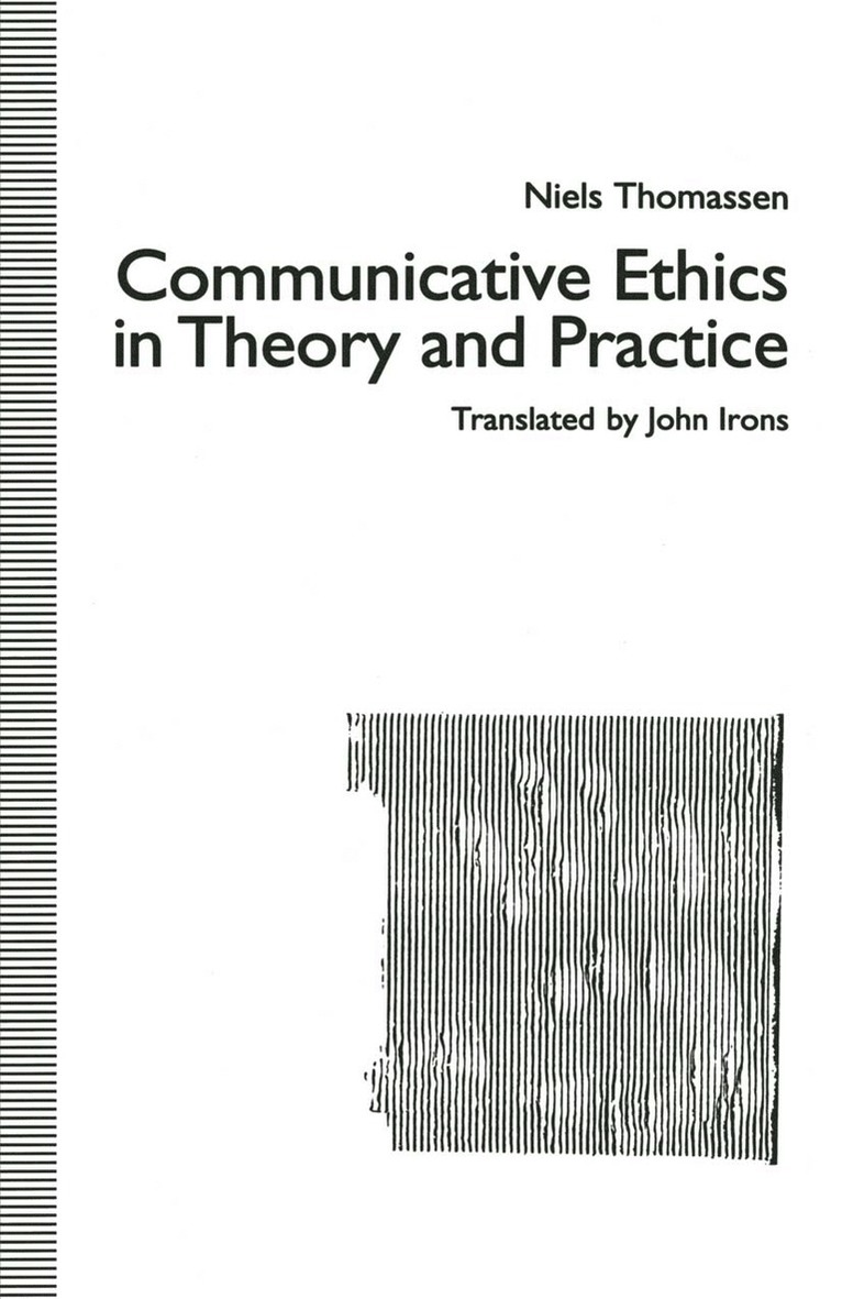 Niels Thomassen, trans John Irons, Trans John Irons - Communicative Ethics in Theory and Practice, Häftad