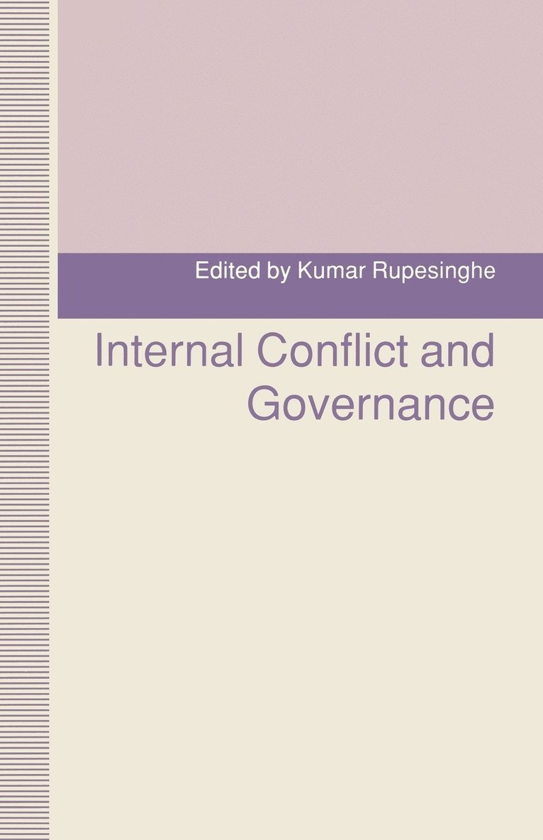 Internal Conflict and Governance 1