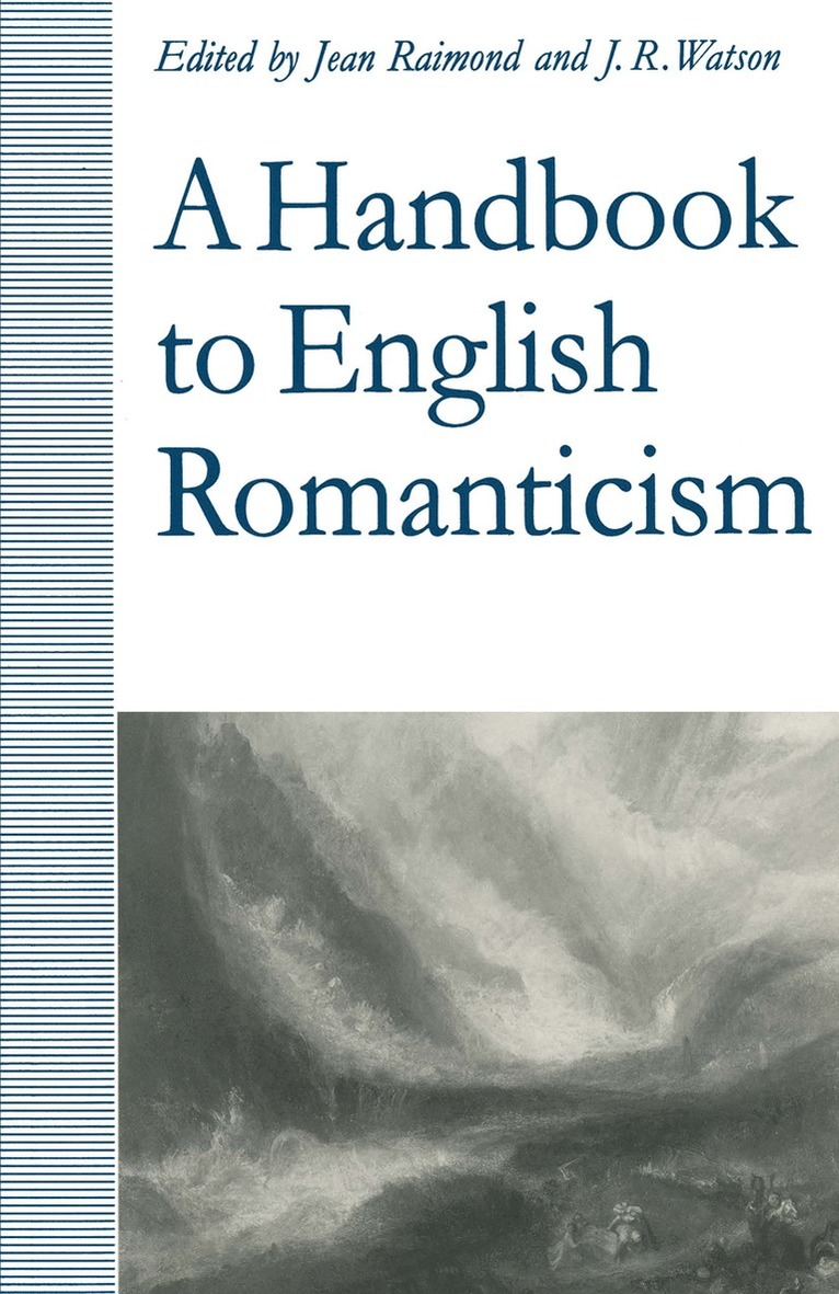 Jean Raimond, Richard Watson - Handbook to English Romanticism, Häftad