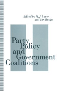 bokomslag Party Policy and Government Coalitions