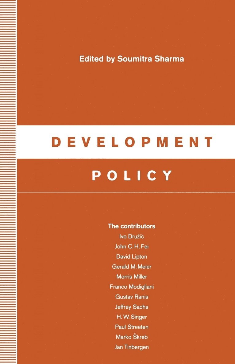 Soumitra Sharma, Patricia Cline Cohen - Development Policy, Häftad