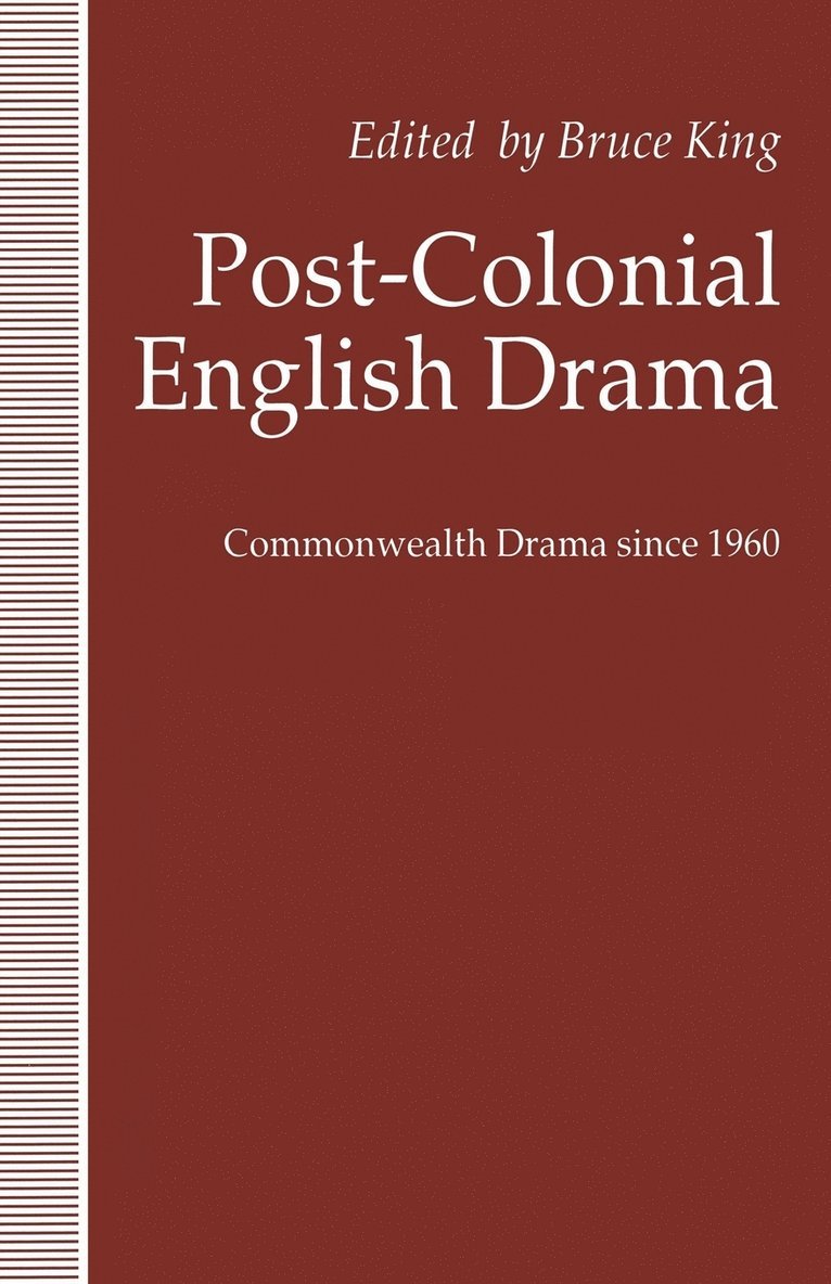 Post-Colonial English Drama 1