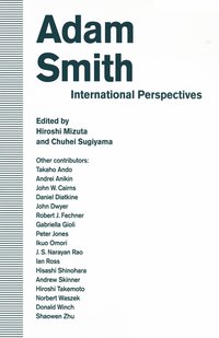 bokomslag Adam Smith: International Perspectives