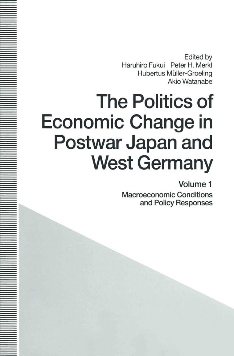 Politics of Economic Change in Postwar Japan and West Germany