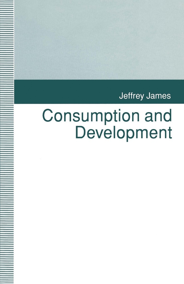 Jeffrey James - Consumption and Development, Häftad