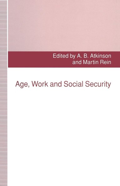 bokomslag Age, Work and Social Security