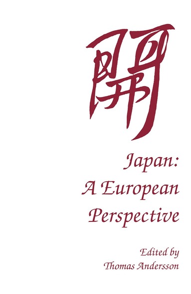Thomas Andersson - Japan: A European Perspective, Häftad