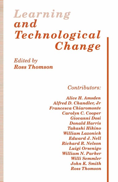 bokomslag Learning and Technological Change