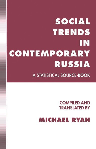 bokomslag Social Trends in Contemporary Russia