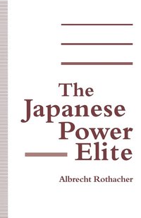 bokomslag The Japanese Power Elite