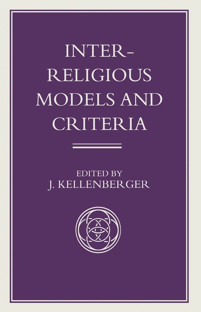 Inter-Religious Models and Criteria 1