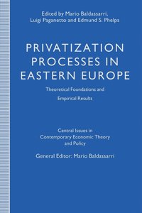 bokomslag Privatization Processes in Eastern Europe