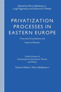 bokomslag Privatization Processes in Eastern Europe