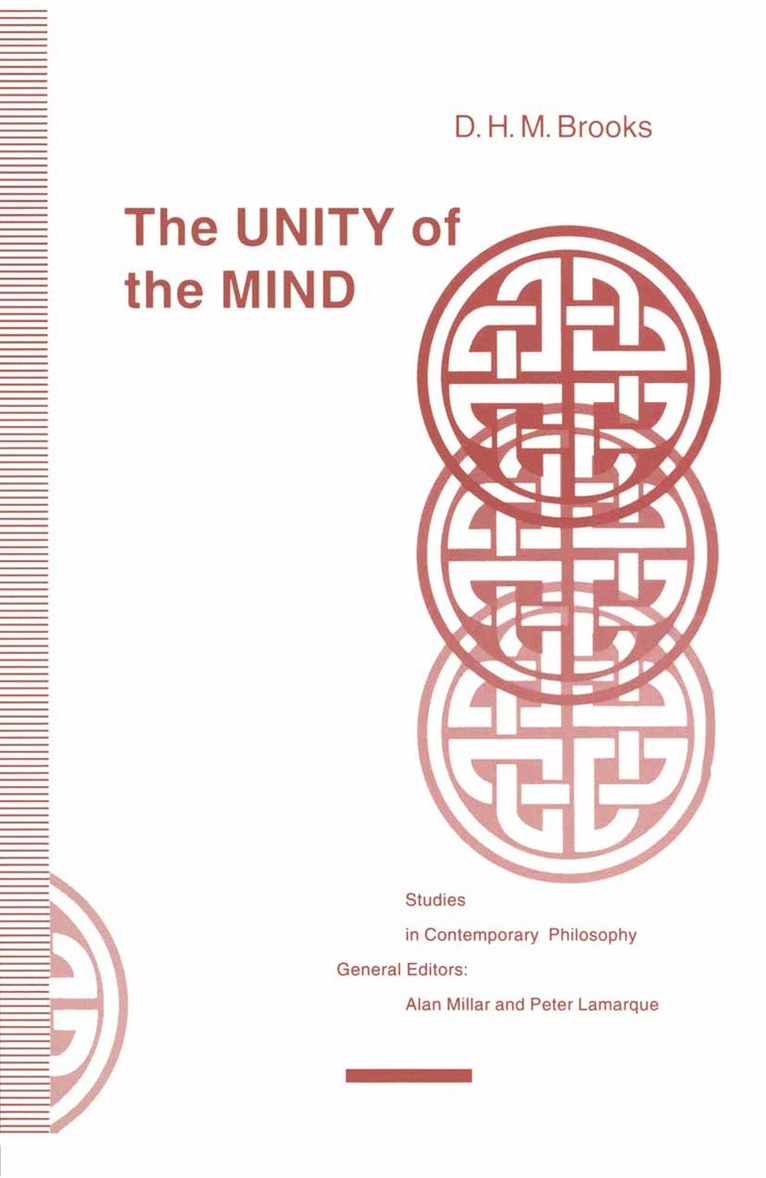 D H M Brooks, D. H. M. Brooks, David Preece - Unity of the Mind, Häftad