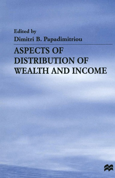 Dimitris Papadimitriou - Aspects of Distribution of Wealth and Income, Häftad