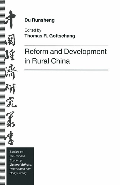 bokomslag Reform and Development in Rural China