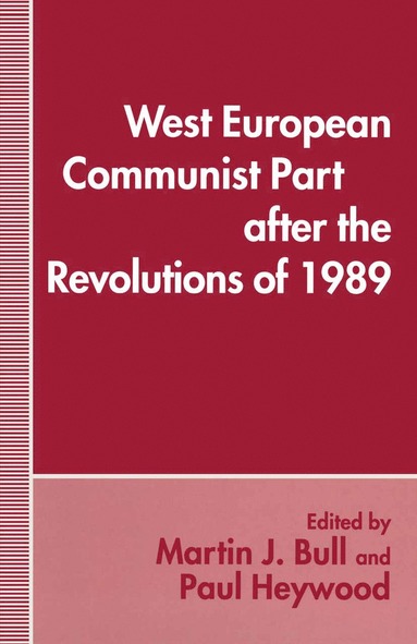 bokomslag West European Communist Parties after the Revolutions of 1989