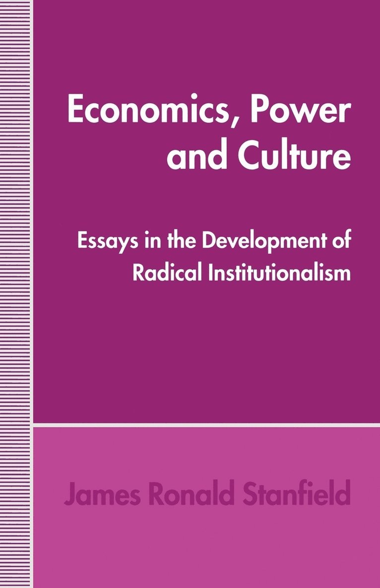 Economics, Power and Culture 1