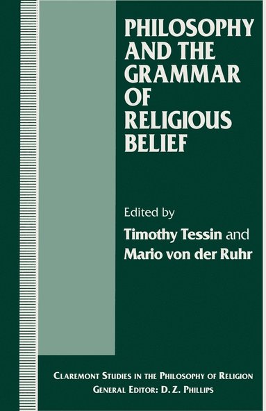 bokomslag Philosophy and the Grammar of Religious Belief