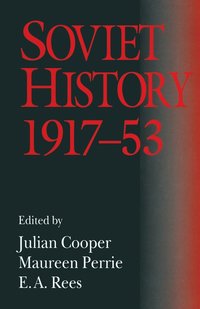 bokomslag Soviet History, 1917-53