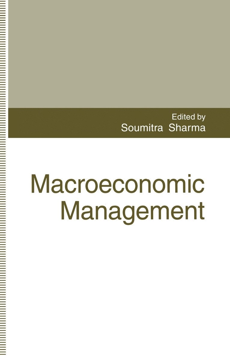 Macroeconomic Management 1