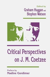 bokomslag Critical Perspectives on J. M. Coetzee