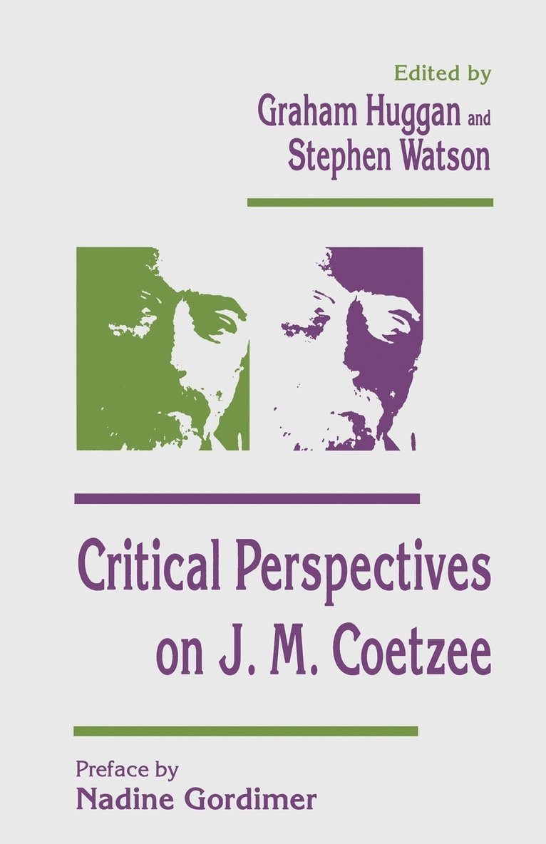 Critical Perspectives on J. M. Coetzee 1