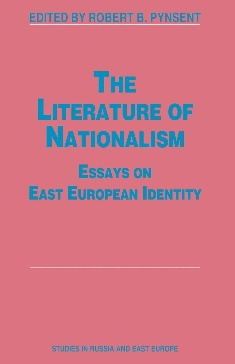 The Literature of Nationalism 1