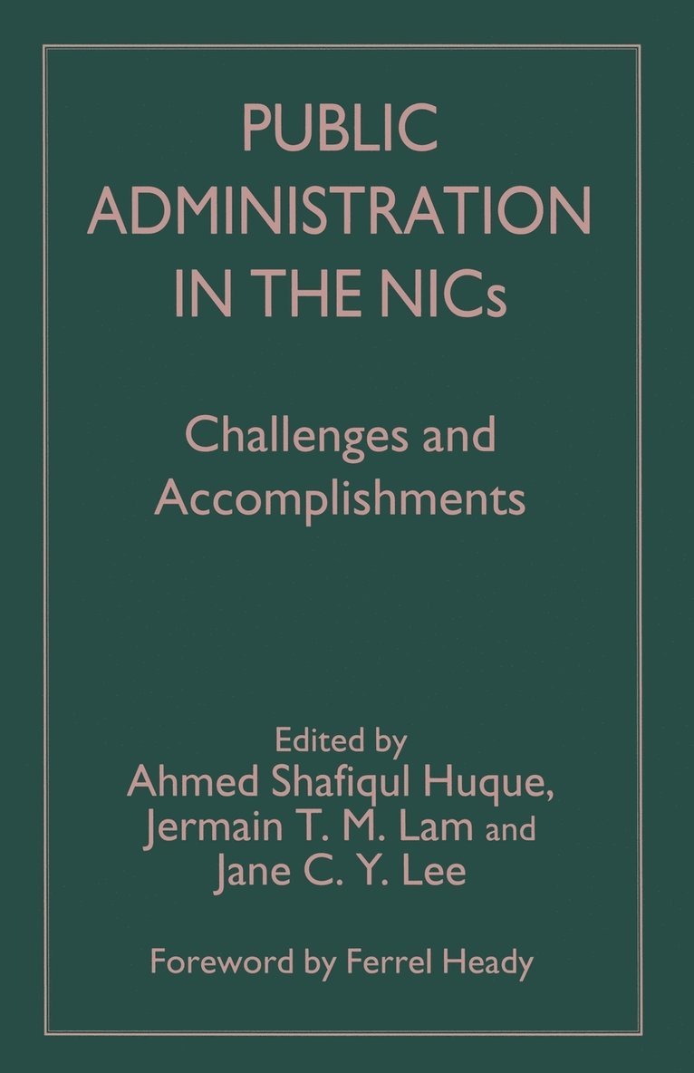 Public Administration in the NICs 1
