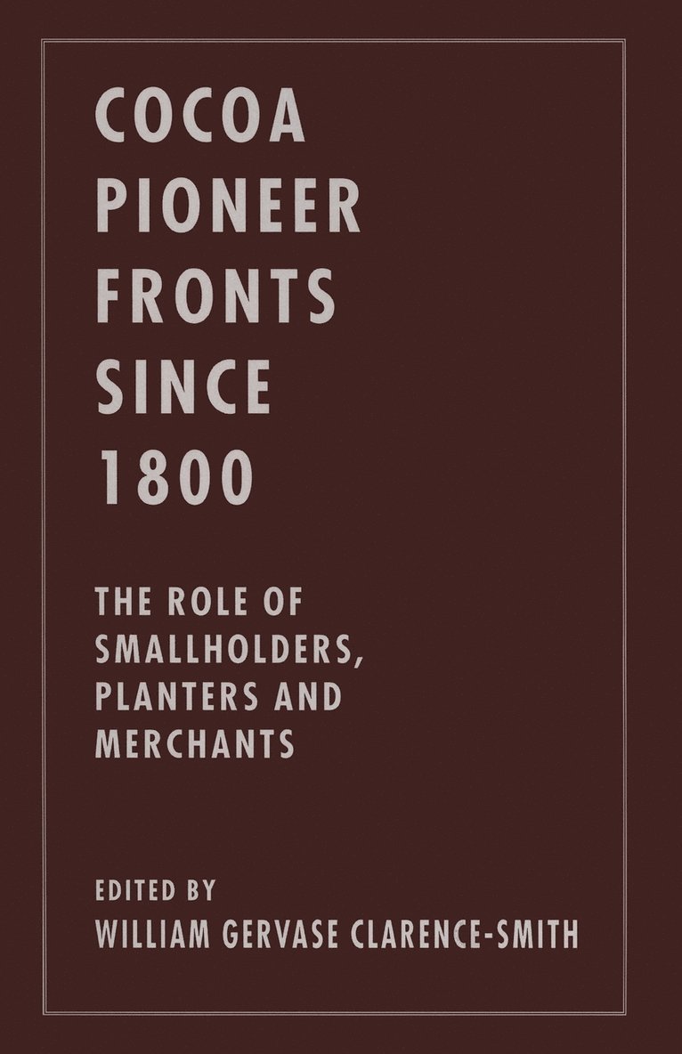 Cocoa Pioneer Fronts since 1800 1