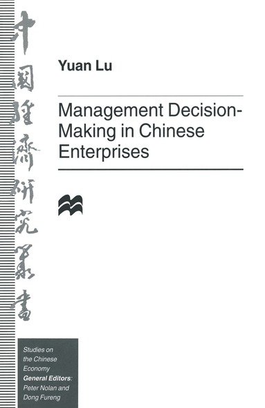 bokomslag Management Decision-Making in Chinese Enterprises