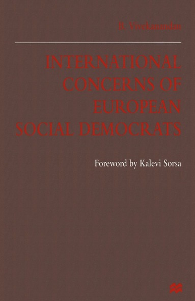 bokomslag International Concerns of European Social Democrats