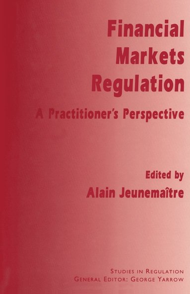 bokomslag Financial Markets Regulation