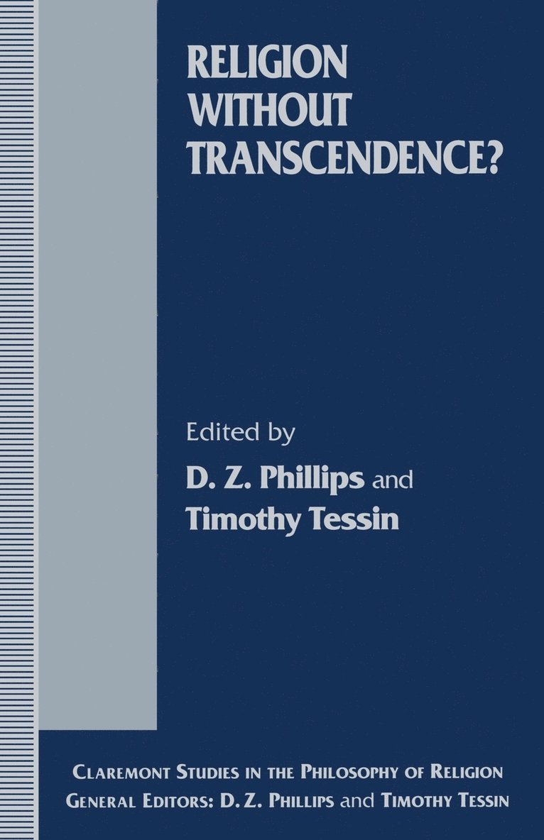 Religion without Transcendence? 1