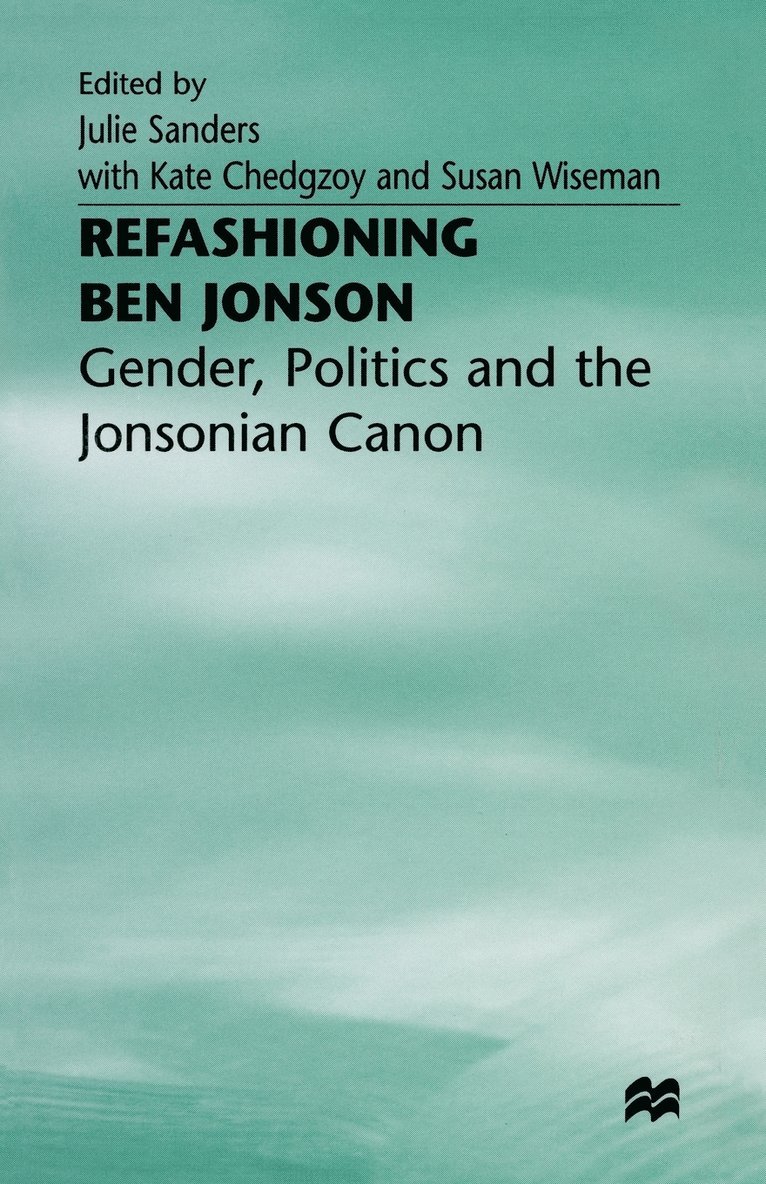 Refashioning Ben Jonson 1