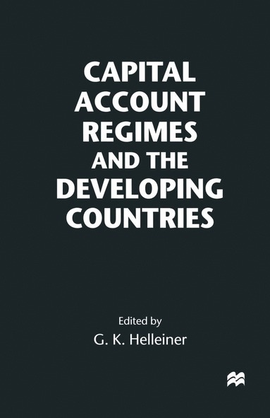 bokomslag Capital Account Regimes and the Developing Countries