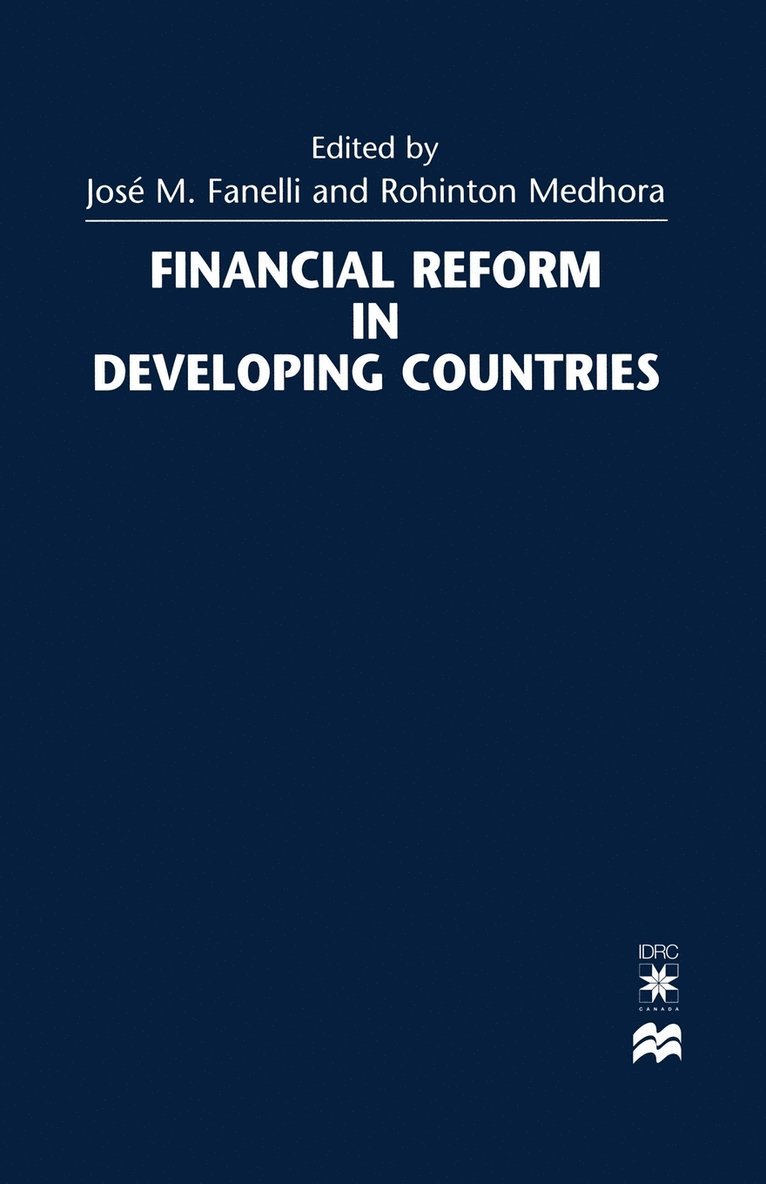 Financial Reform in Developing Countries 1