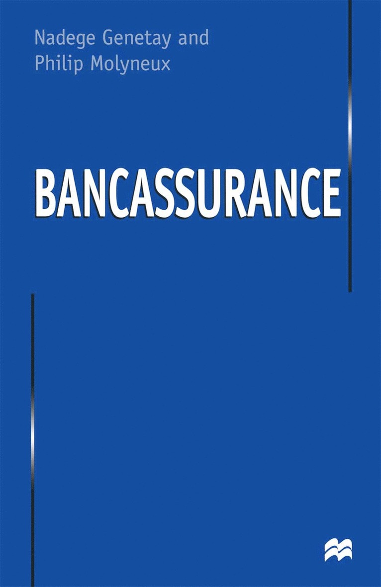 N. Genetay, P. Molyneux - Bancassurance, Häftad