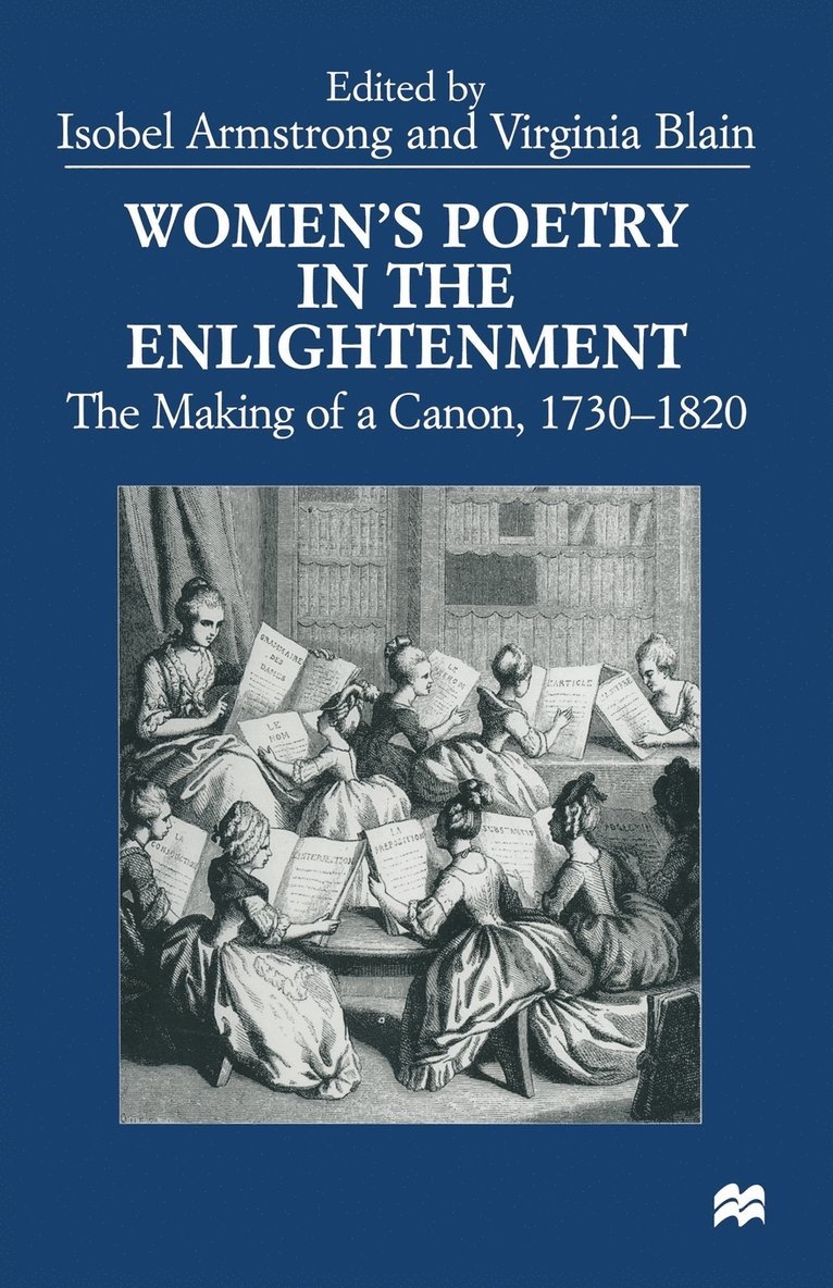 Isobel Armstrong, Virginia Blain - Women’s Poetry in the Enlightenment, Häftad