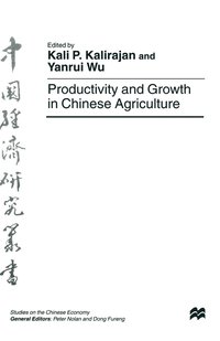 bokomslag Productivity and Growth in Chinese Agriculture