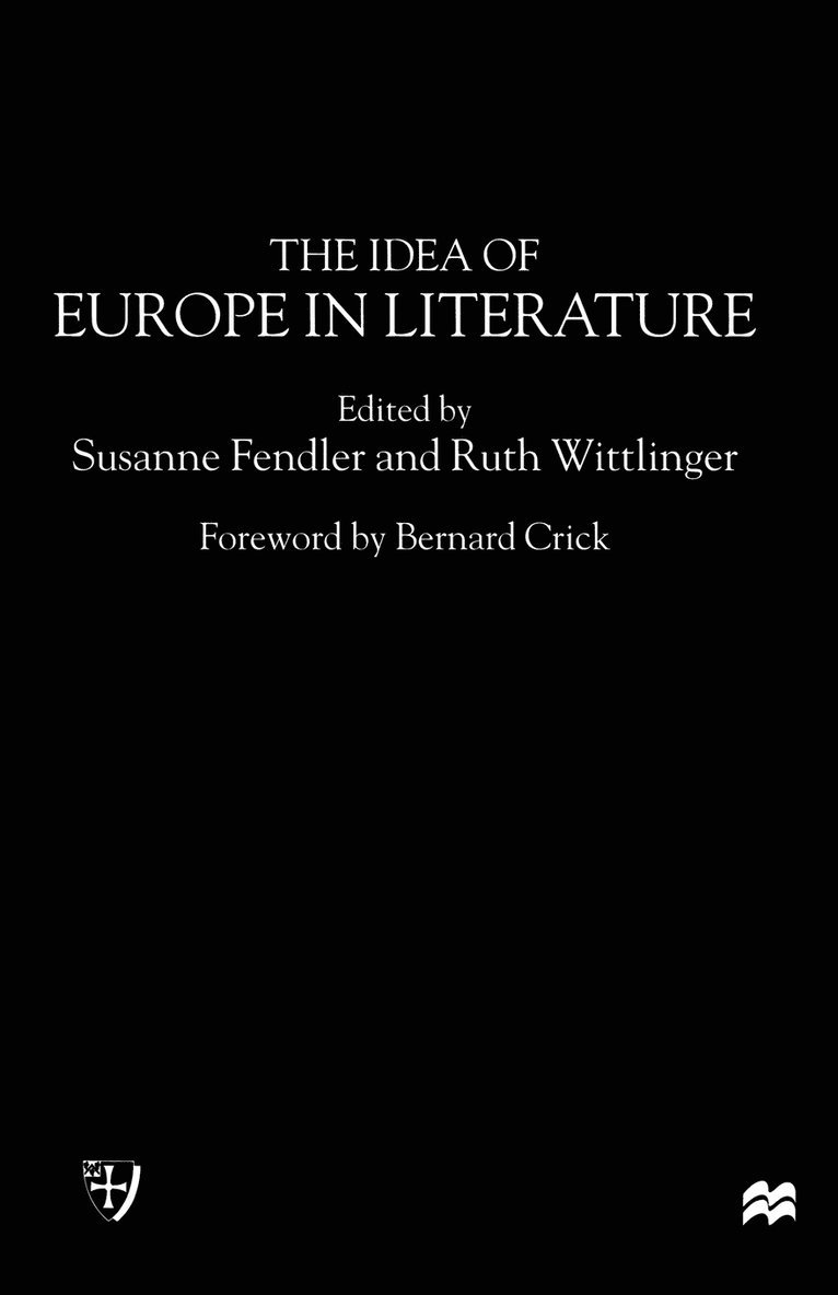 Susanne Fendler, Ruth Wittlinger - Idea of Europe in Literature, Häftad