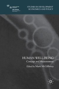 bokomslag Human Well-Being