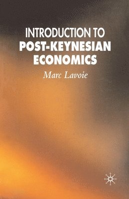 bokomslag Introduction to Post-Keynesian Economics