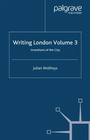 J. Wolfreys - Writing London, Häftad