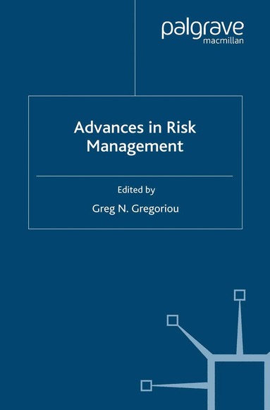 G. Gregoriou - Advances in Risk Management, Häftad