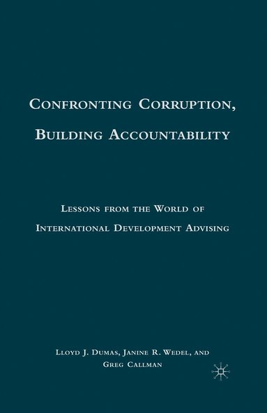 bokomslag Confronting Corruption, Building Accountability