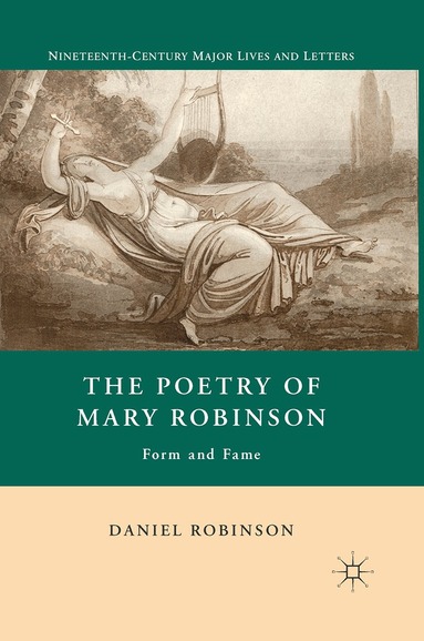 D. Robinson - Poetry of Mary Robinson, Häftad