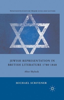 Jewish Representation in British Literature 1780-1840 1