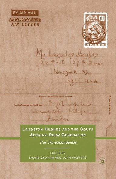 bokomslag Langston Hughes and the South African Drum Generation