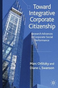 bokomslag Toward Integrative Corporate Citizenship